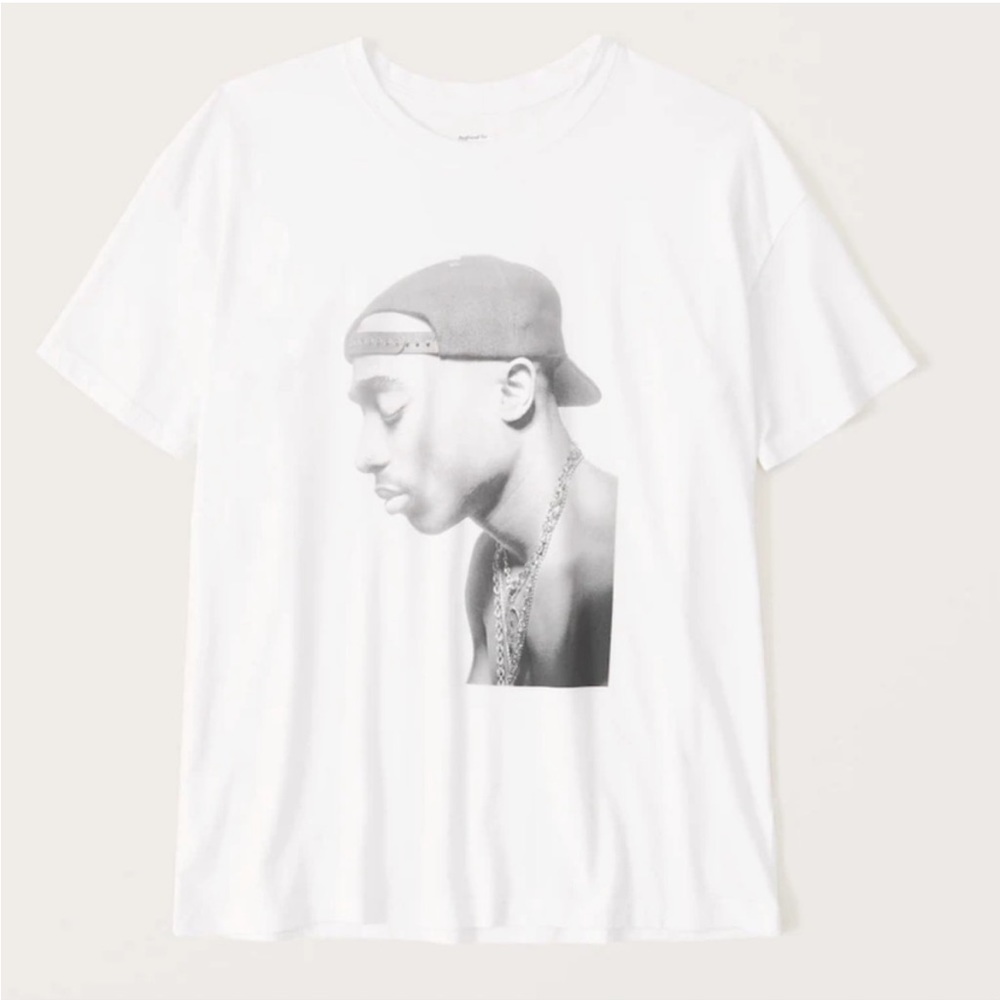 NWT Tupac 90s-Inspired Relaxed Band Tee